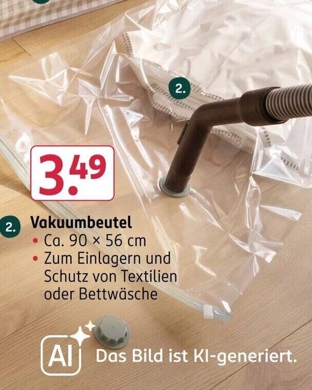 Vakuumbeutel Angebot bei Rossmann