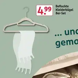 Rossmann Beflockte Kleiderbügel Angebot