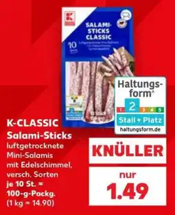 Kaufland K-CLASSIC Salami-Sticks Angebot