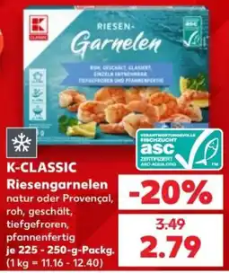 Kaufland K-CLASSIC Riesengarnelen Angebot