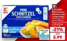 Kaufland K-CLASSIC Mini-Schnitzel vom Schwein Angebot