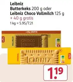 Rossmann Leibniz Butterkeks Angebot