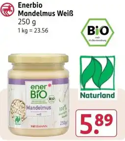 Rossmann Enerbio Mandelmus Weiß Angebot