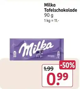 Rossmann Milka Tafelschokolade Angebot