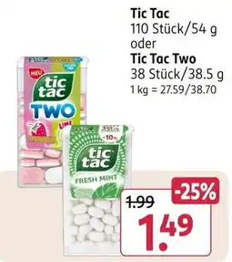 Rossmann Tic Tac Two Angebot