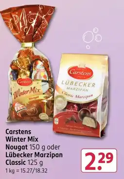 Rossmann Carstens Winter Mix Nougat Angebot