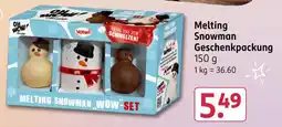 Rossmann Melting Snowman WOW-Set Angebot