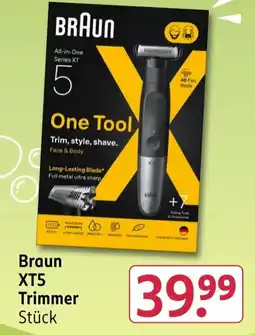 Rossmann Braun XT5 Trimmer Angebot