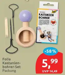 Budni Folia Kastanienbohrer-Set Angebot