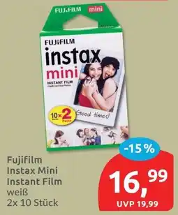 Budni Fujifilm Instax Mini Instant Film weiß Angebot