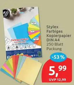 Budni Stylex Farbiges Kopierpapier Angebot