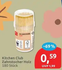 Budni Kitchen Club Zahnstocher Holz Angebot