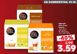 Kaufland NESCAFÉ Dolce Gusto Kapseln Angebot