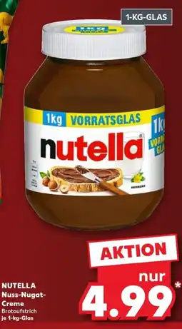 Kaufland NUTELLA Nuss-Nugat-Creme Angebot