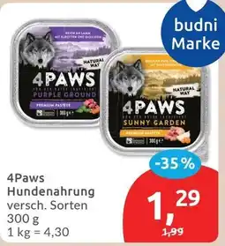 Budni 4Paws Hundenahrung Angebot