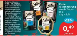 Budni Sheba Katzenfutter Angebot