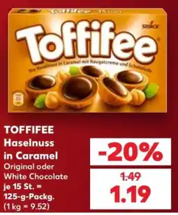 Kaufland Toffifee Haselnuss in Caramel Angebot