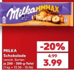 Kaufland Milka Schokolade Angebot