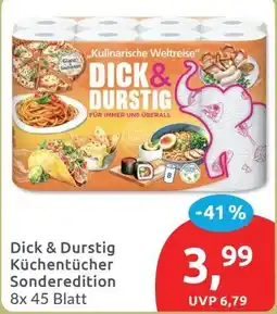Budni Dick & Durstig Küchentücher Sonderedition Angebot