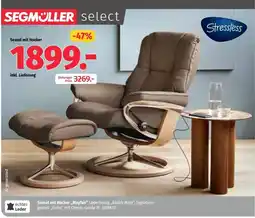 Segmüller SEGMOELLER select Sessel mit Hocker Angebot