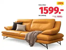 Segmüller Sofa 2,5 Sitzer Angebot