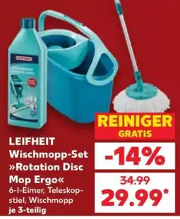 Kaufland LEIFHEIT Wischmopp-Set »Rotation Disc Mop Ergo« Angebot