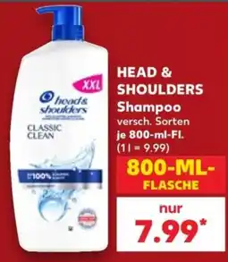 Kaufland HEAD & SHOULDERS Shampoo Angebot