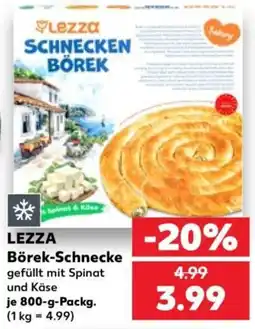 Kaufland LEZZA Börek-Schnecke Angebot