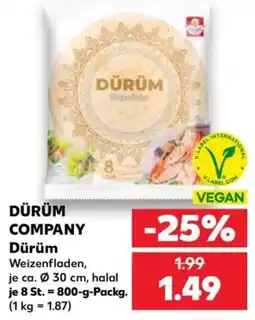 Kaufland DÜRÜM Dürüm Weizenfladen Angebot