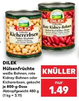 Kaufland DILEK Hülsenfrüchte Angebot