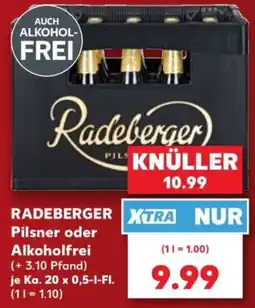 Kaufland RADEBERGER Pilsner oder Alkoholfrei Angebot