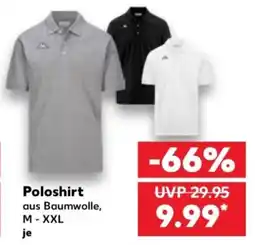 Kaufland Kappa Poloshirt Angebot