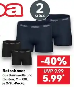 Kaufland Retroboxer aus Baumwolle und Elastan Angebot