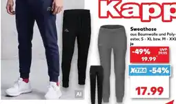 Kaufland Kappa Sweathose Angebot
