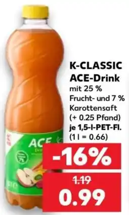 Kaufland K-CLASSIC ACE-Drink Angebot