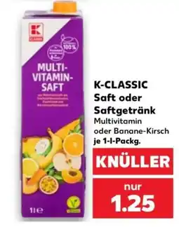 Kaufland K-CLASSIC Multi-Vitamin-Saft Angebot