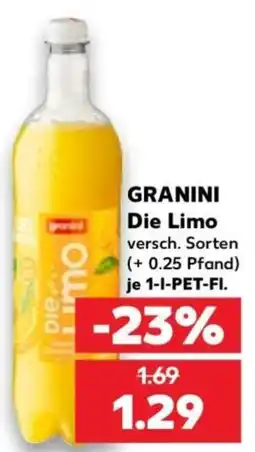 Kaufland GRANINI Die Limo Angebot