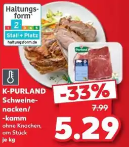 Kaufland K-PURLAND Schweine-nacken/-kamm Angebot
