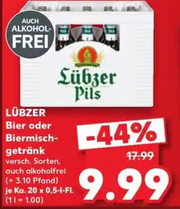 Kaufland Lübzer Pils Angebot