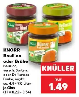 Kaufland KNORR Bouillon oder Brühe Angebot