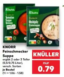 Kaufland Knorr Feinschmecker Suppe Angebot