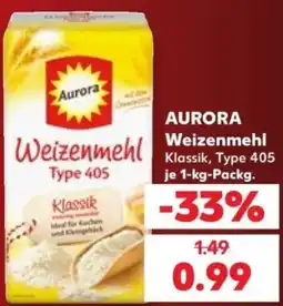 Kaufland AURORA Weizenmehl Angebot