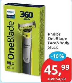 Budni Philips OneBlade Face&Body Angebot