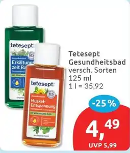 Budni Tetesept Gesundheitsbad Angebot