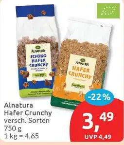 Budni Alnatura Hafer Crunchy Angebot