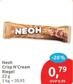 Budni Neoh Crisp N'Cream Riegel Angebot
