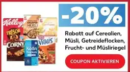 Kaufland Cerealien, Müsli, Getreideflocken, Frucht- und Müsliriegel Angebot