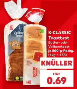 Kaufland K-CLASSIC Toastbrot Angebot