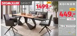 Segmüller SEGMOELLER select 1| Esstisch Angebot