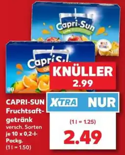 Kaufland CAPRI-SUN Fruchtsaft-getränk Angebot